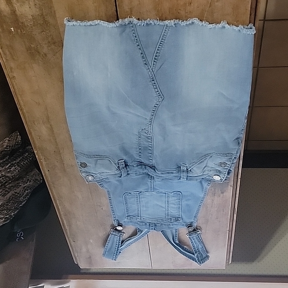 Maurices Mini Dress Overalls Medium - Picture 2 of 4